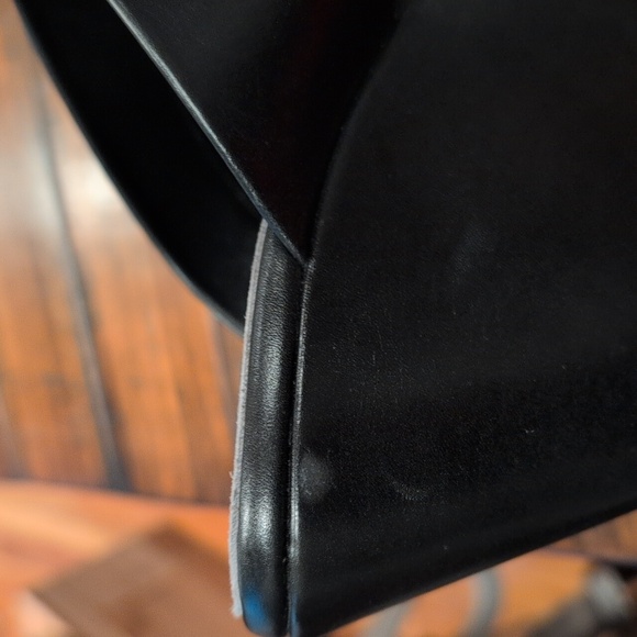 Robert Clergerie Darton Platform Wedge Mule Sandal 38.5 Runs Small - Picture 14 of 14